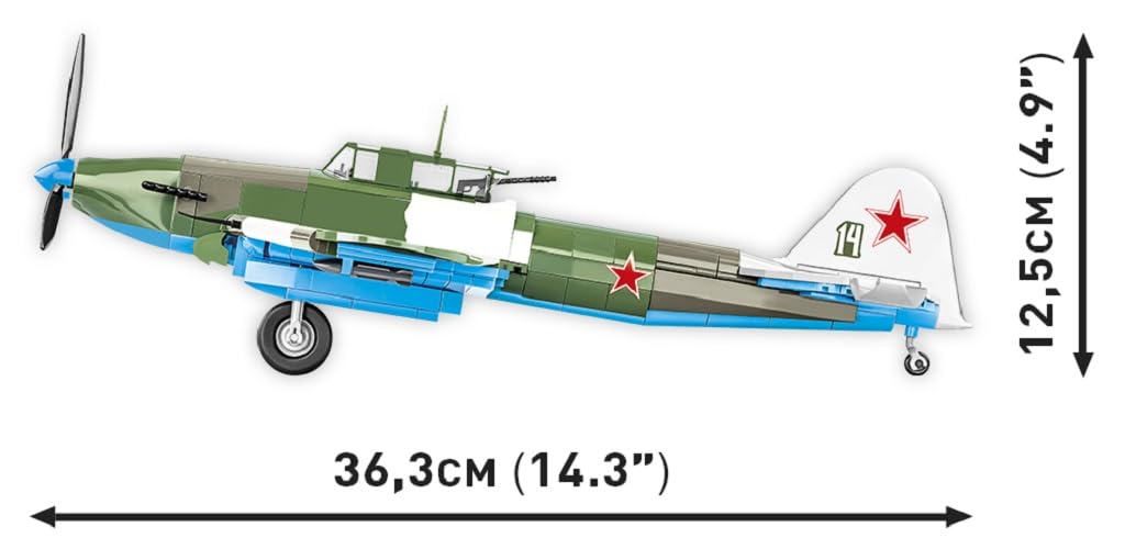 cobi-il-2-1943-historical-collection-flugzeug-bausatz-1-32 image 7