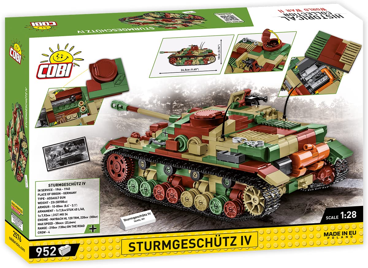 cobi-sturmgesch-tz-iv-2576-panzer-bausatz-1-28-952-teile image 4