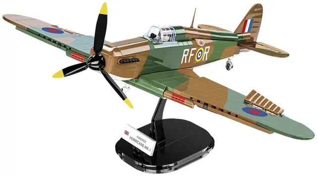 cobi-5728-hawker-hurricane-mk-i-historical-collection-flugzeug-bausatz image 1