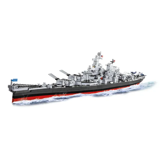 cobi-4837-battleship-missouri-bb-63-schiffsmodell-1-300 image 1