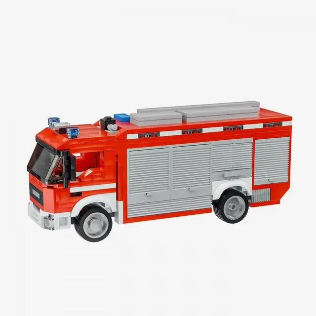 bluebrixx-special-feuerwehr-rw2-r-stwagen-464-klemmbausteine image 1