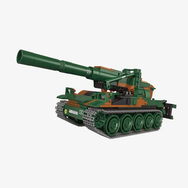 bluebrixx-pro-bundeswehr-m110-a2-panzerhaubitze-203mm-680-klemmbausteine image 1