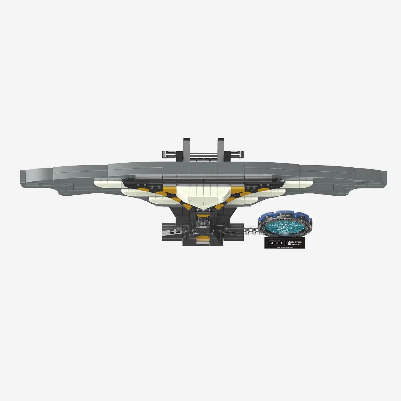 bluebrixx-pro-stargate-universe-chevron-displaymodell-556-klemmbausteine image 6