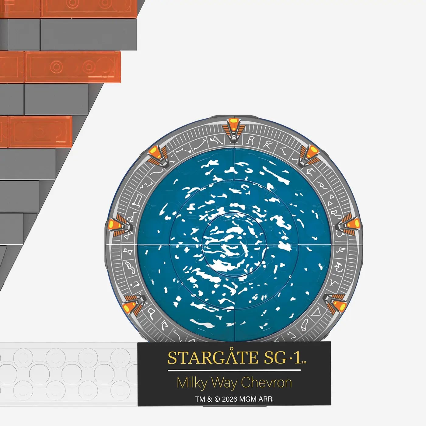 bluebrixx-pro-stargate-milchstra-e-chevron-displaymodell-389-klemmbausteine image 7