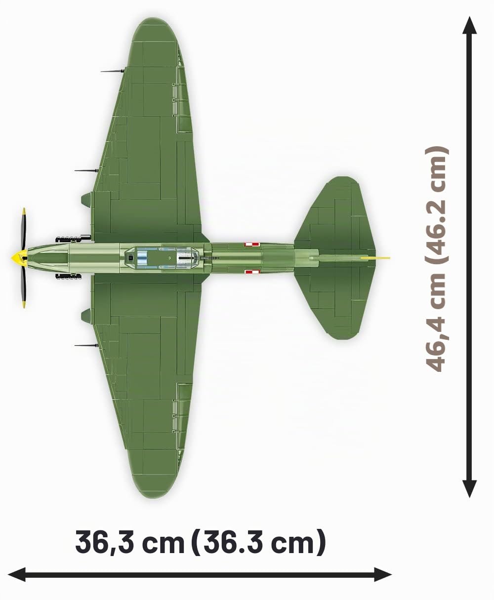 cobi-5744-il-2m3-shturmovik-klemmbaustein-flugzeug-1-32 image 7