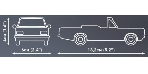 cobi-24599-opel-rekord-c-1700l-cabriolet-klemmbaustein-auto-1-35-140-teile image 7
