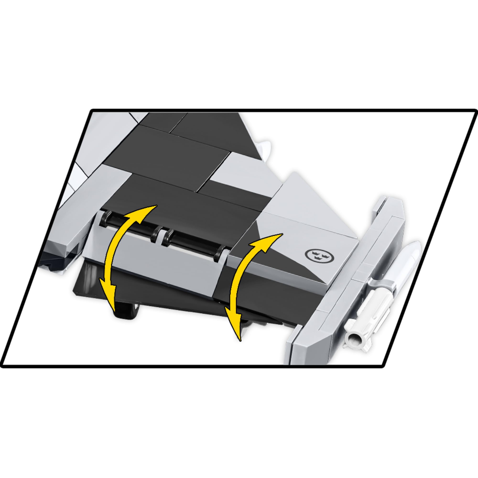 cobi-saab-jas-39-gripen-e-kampfjet-bausatz-1-48-480-teile image 4