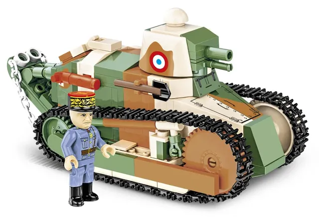 cobi-2991-renault-ft-bauset-historical-collection-great-war image 1