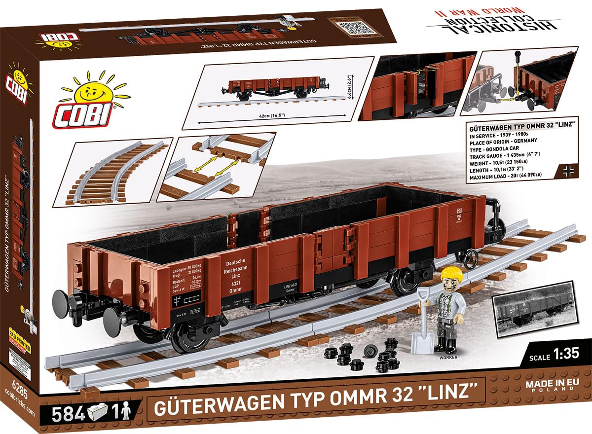 cobi-6285-g-terwagen-typ-ommr-32-linz-eisenbahn-1-35 image 4