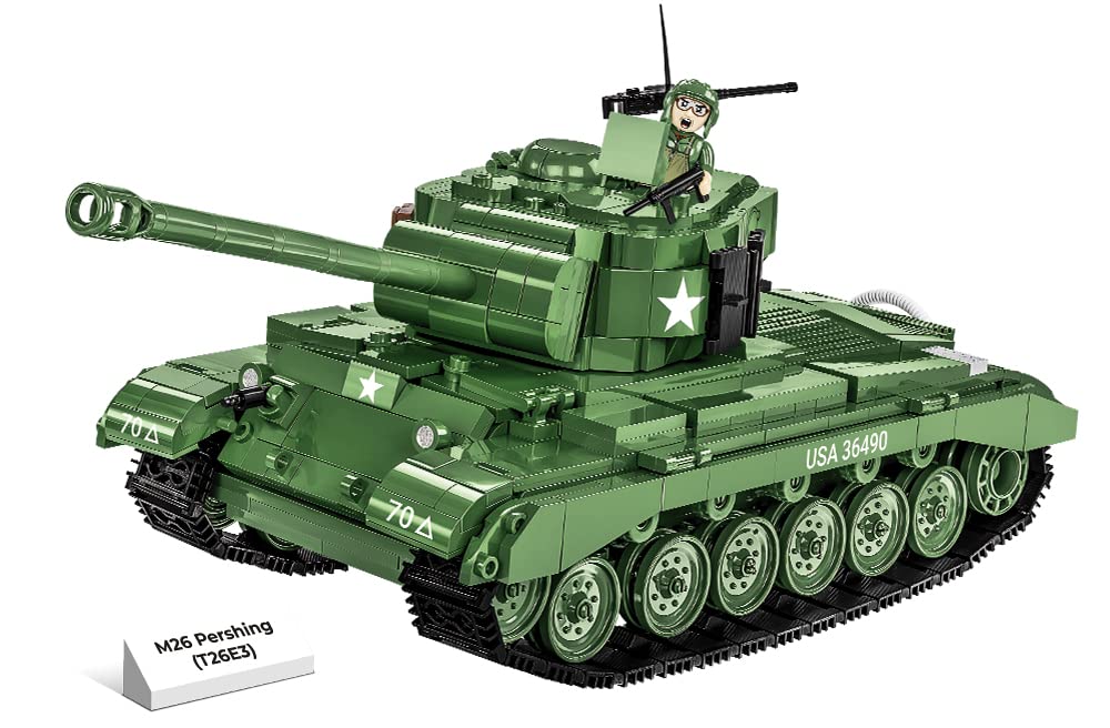 cobi-2564-m26-pershing-t26e3-historical-collection-panzer-bauset-1-28 image 1