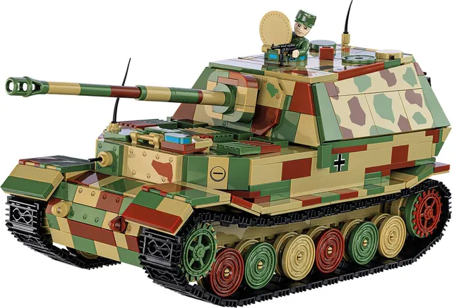 cobi-2582-panzerj-ger-tiger-p-elefant-bauset-1-28-1252-teile image 1