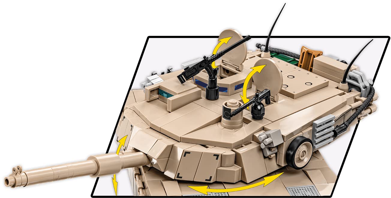 cobi-2622-m1a2-abrams-armed-forces-panzer-bauset-1-35 image 8