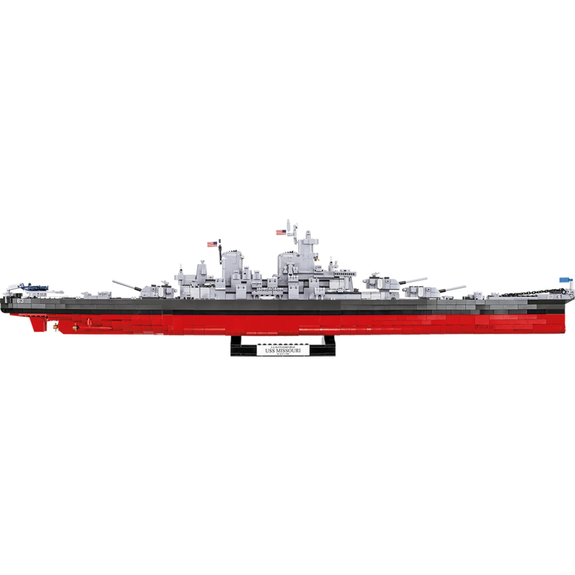 cobi-4837-battleship-missouri-bb-63-schiffsmodell-1-300 image 3