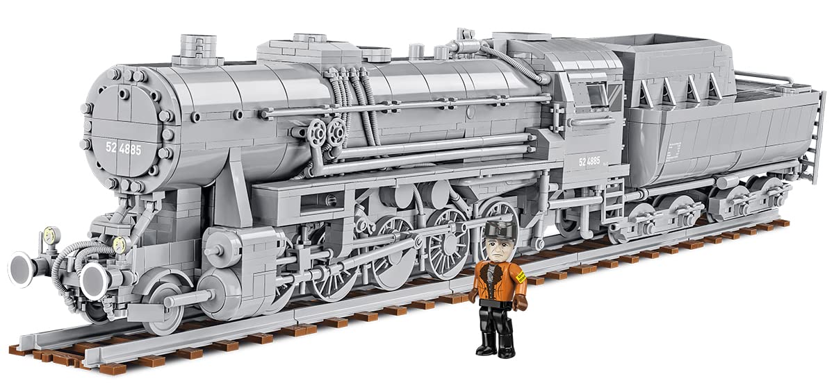 cobi-6281-kriegslokomotive-baureihe-52-dampflokomotive-trains-historical-collect image 1