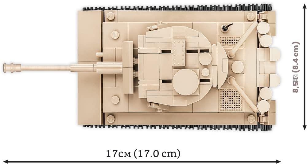 cobi-2710-panzer-vi-tiger-131-bausatz-w-stensand-1-48-350-teile image 4