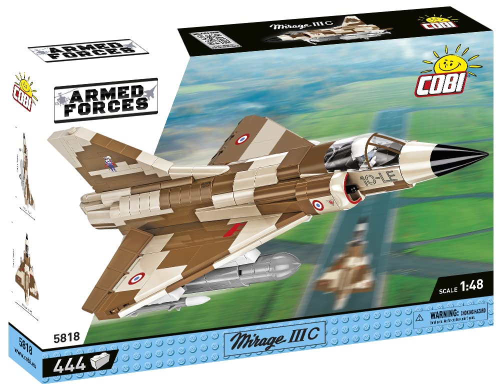 cobi-dassault-mirage-iiic-kampfjet-klemmbaustein-set-1-48-444-teile image 3