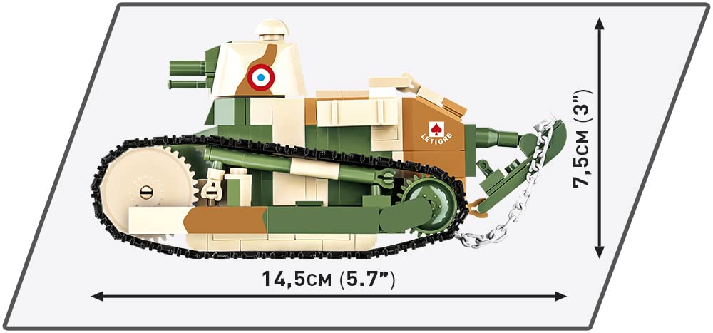 cobi-2991-renault-ft-bauset-historical-collection-great-war image 4