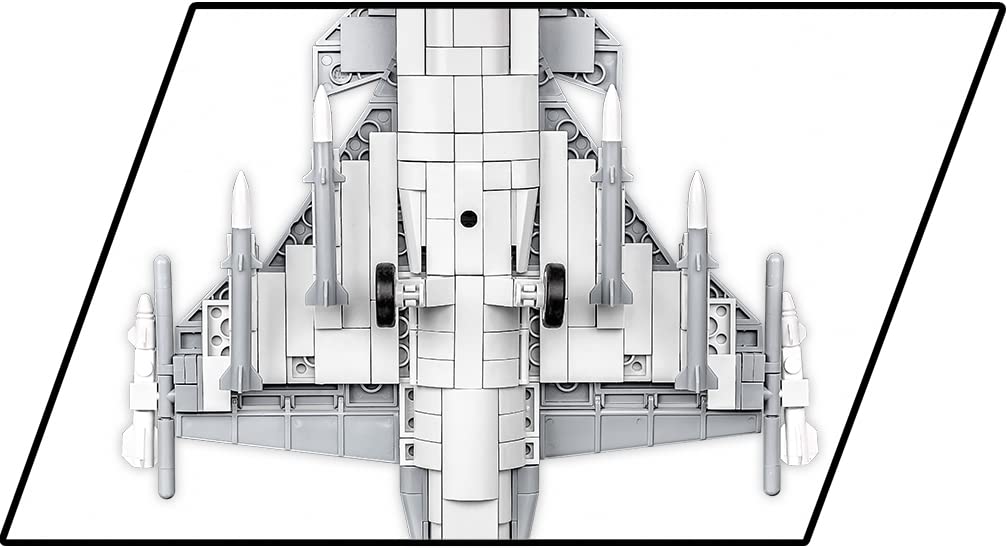cobi-saab-jas-39-gripen-c-kampfjet-klemmbaustein-set-1-48-465-teile image 7