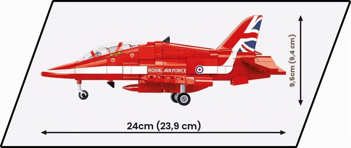 cobi-5844-bae-hawk-t1-red-arrows-jet-1-48-389-teile image 4