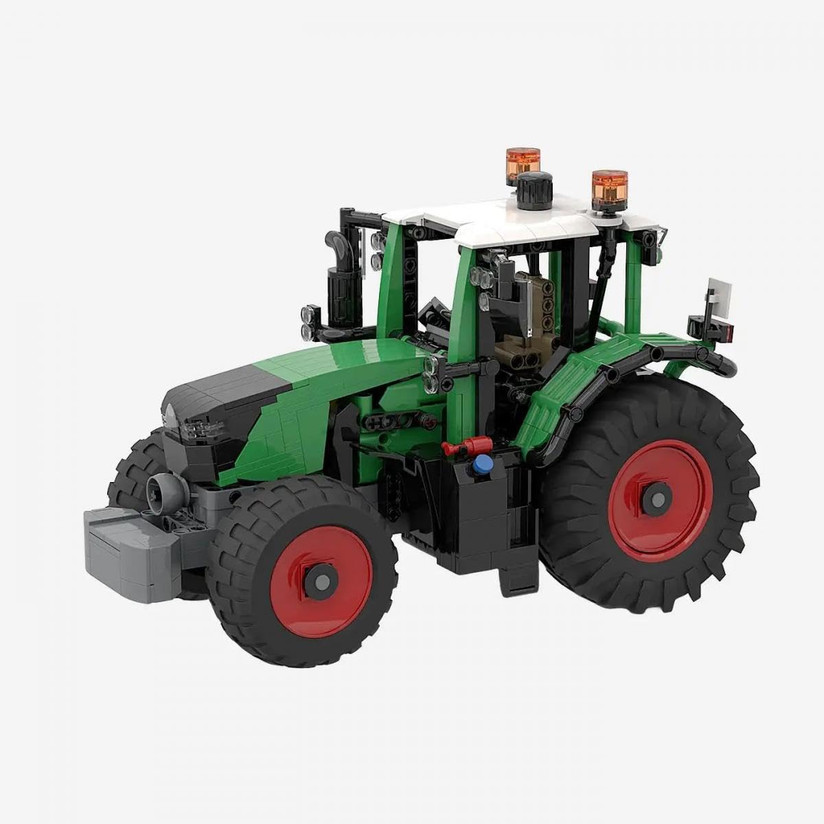 bluebrixx-special-moderner-traktor-1-18-1045-klemmbausteine image 1