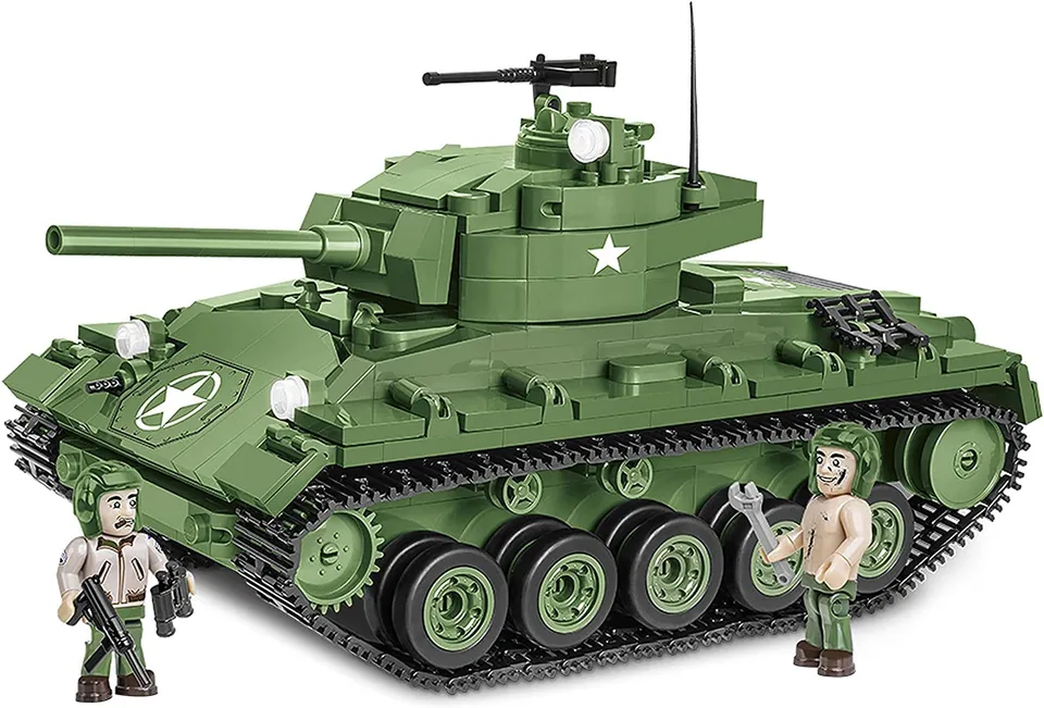 cobi-2543-m24-chaffee-leichtpanzer-bauset image 1