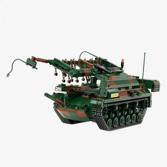 bluebrixx-pro-107048-minenr-umpanzer-keiler-bundeswehr-klemmbausteine-1295-teile image 1