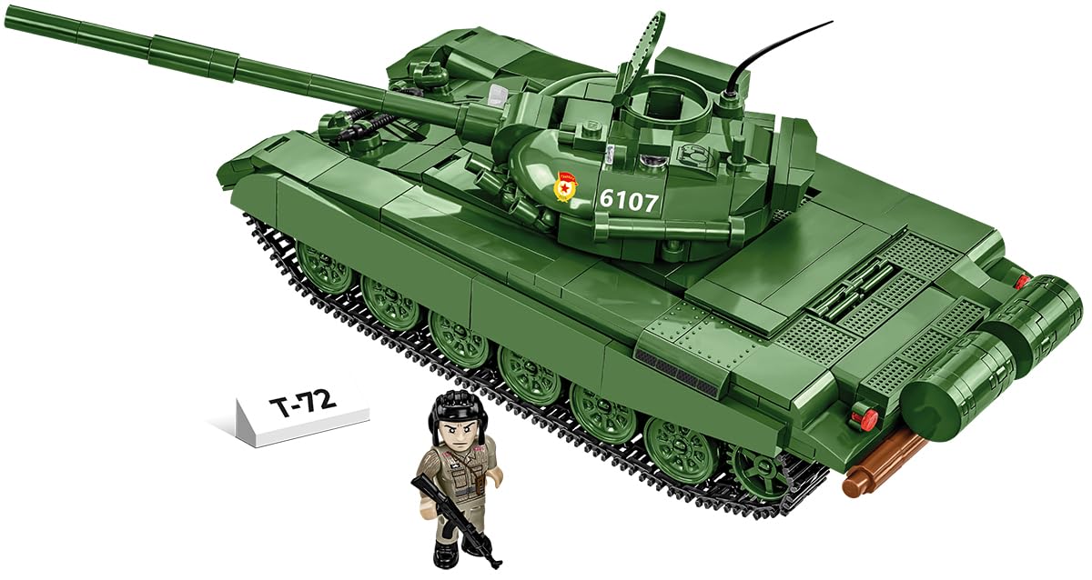 cobi-t-72-m1-ostdeutschland-sowjet-kampfpanzer-klemmbaustein-set-1-35-680-teile image 7