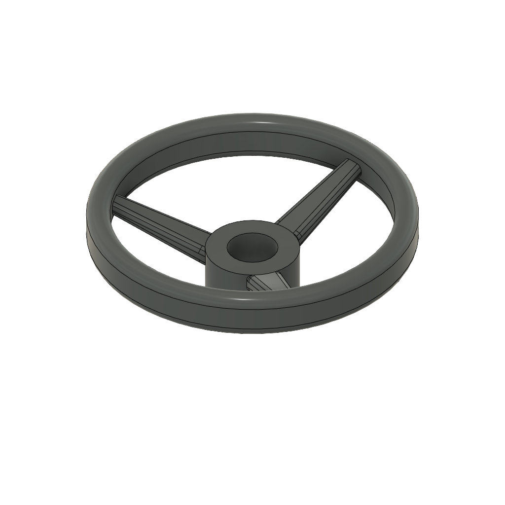 eitech-lenkrad-schwarz-28-mm-kunststoff-ersatzteil-zubeh-r image 1