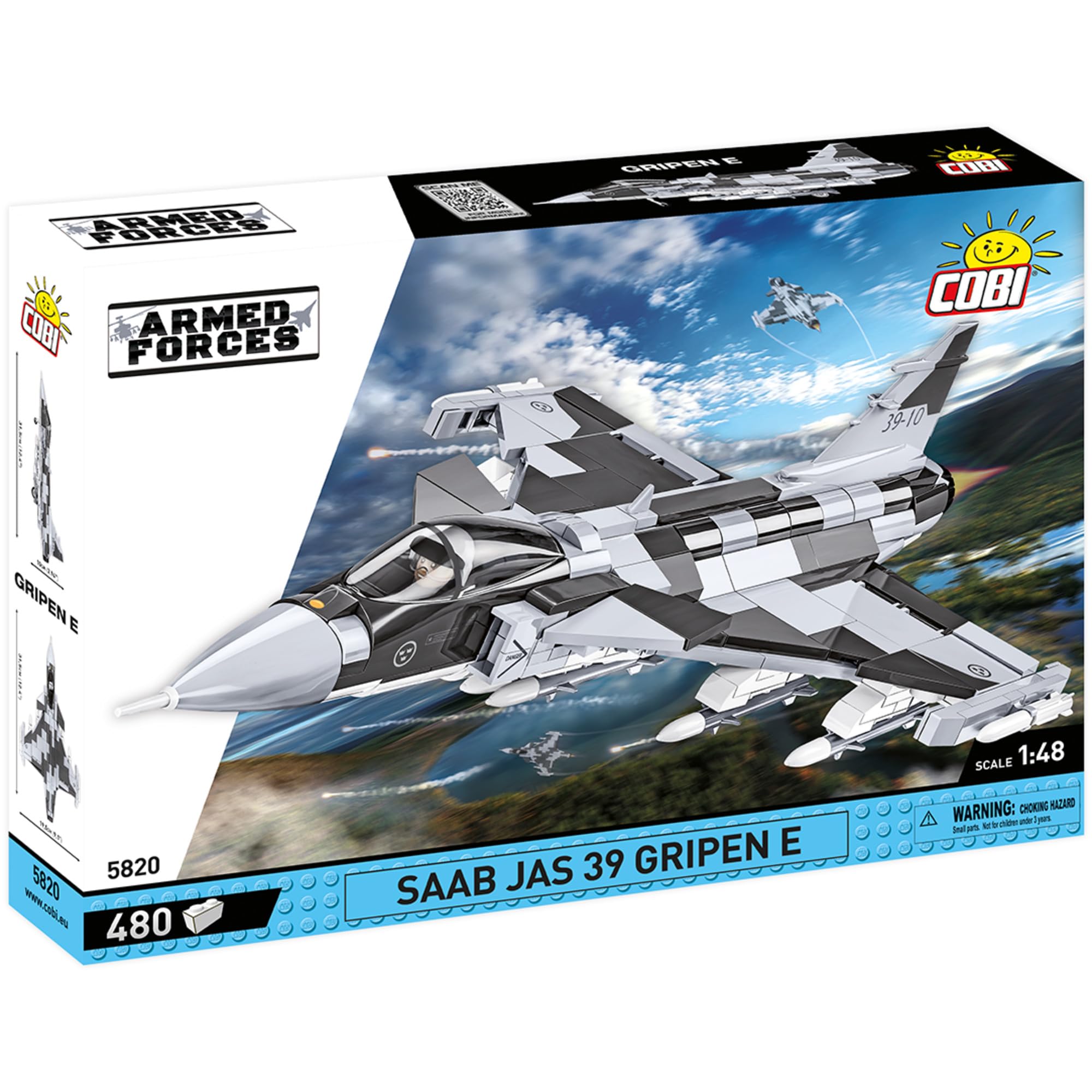cobi-saab-jas-39-gripen-e-kampfjet-bausatz-1-48-480-teile image 8