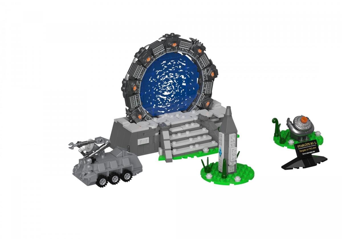 bluebrixx-pro-108211-stargate-auf-planet-diorama-set-665-teile-mit-5-minifiguren image 2