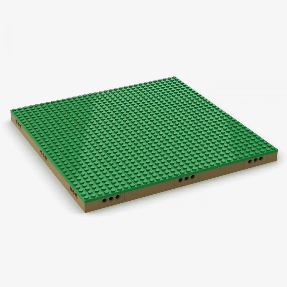 bluebrixx-pro-landschaftssystem-leermodul-32x32-diorama-62-bauelemente image 1