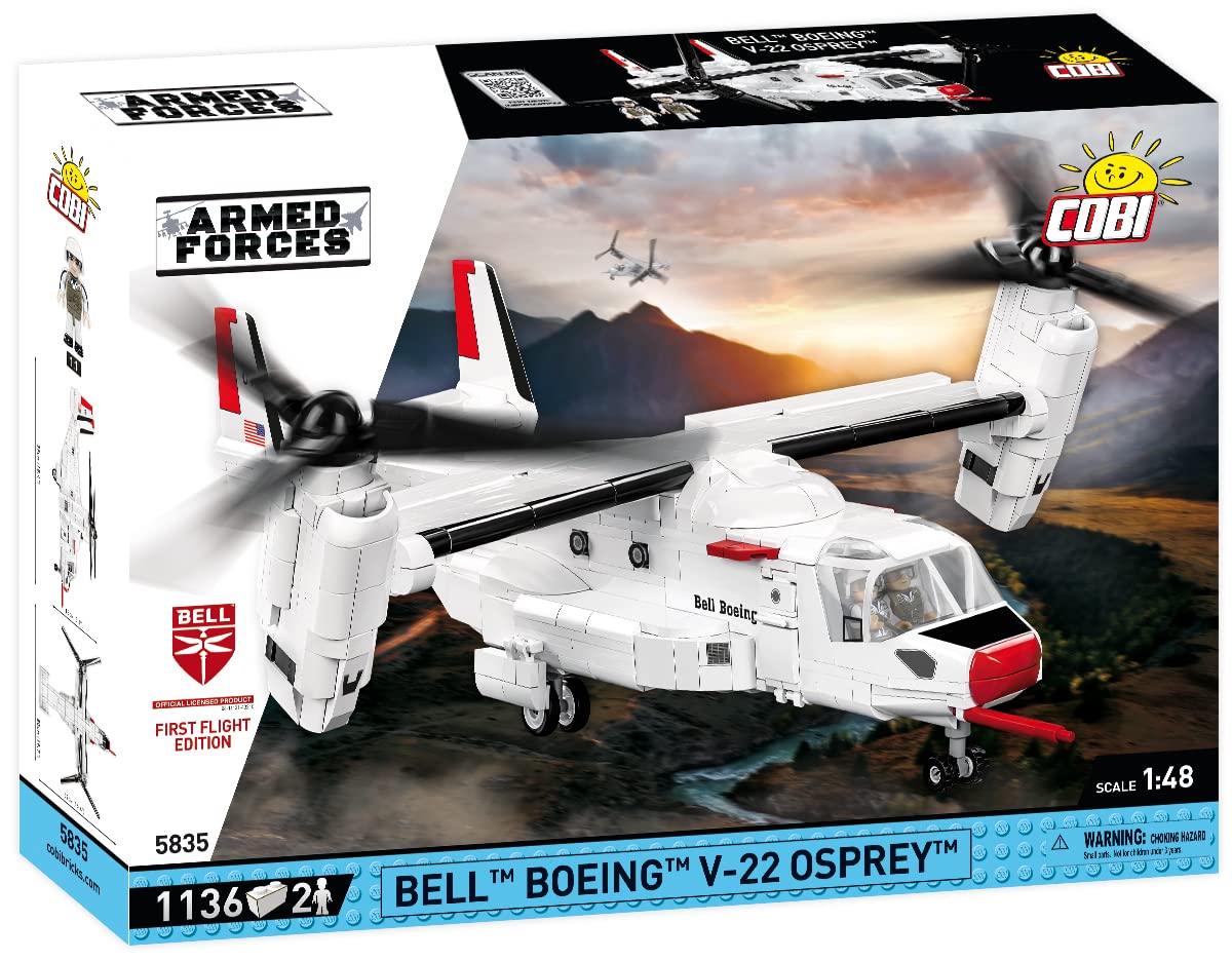 cobi-5835-bell-boeing-v-22-osprey-first-fly-edition-1-48 image 2
