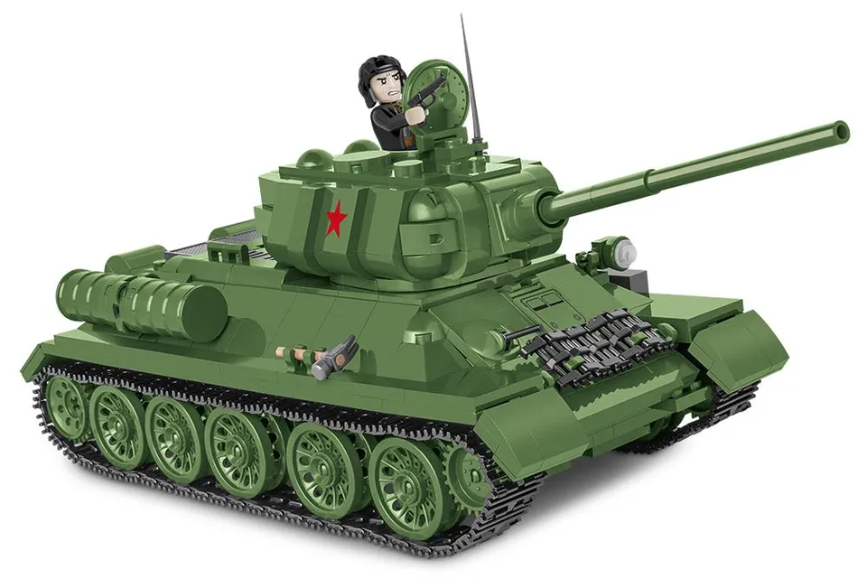 cobi-t-34-85-historical-collection-panzer-bausatz-668-teile image 1
