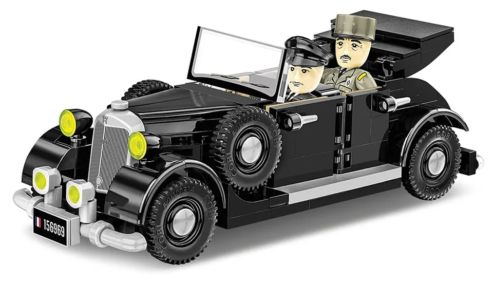 cobi-2261-horch-830-oldtimer-limousine-historical-collection-bausatz image 1