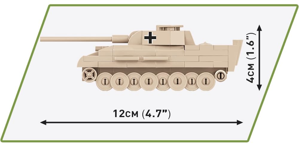cobi-3099-panzer-v-panther-historical-collection-126-teile-1-72 image 3
