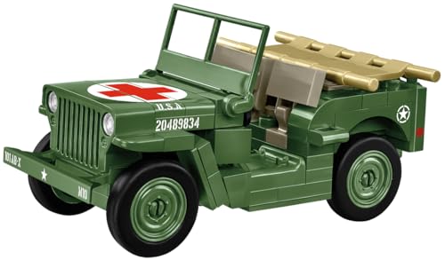 cobi-2295-medical-willys-mb-jeep-bausatz-130-teile image 6