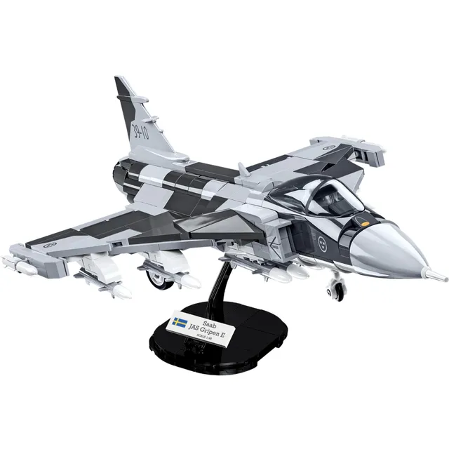 cobi-saab-jas-39-gripen-e-kampfjet-bausatz-1-48-480-teile image 1