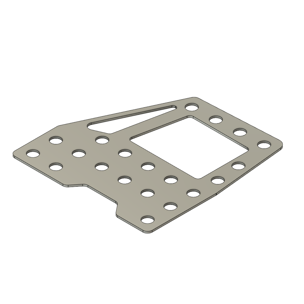 eitech-platte-f-hrerhaus-6x6-loch-ersatzteil image 1
