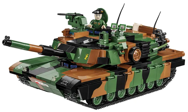 cobi-2623-m1a2-sepv3-abrams-kampfpanzer-bausatz-1-35 image 1