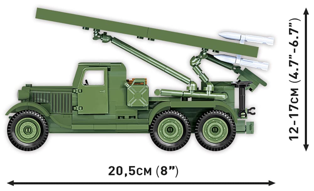cobi-2280-bm-13-katyusha-zis-6-klemmbaustein-milit-rfahrzeug-1-35 image 4