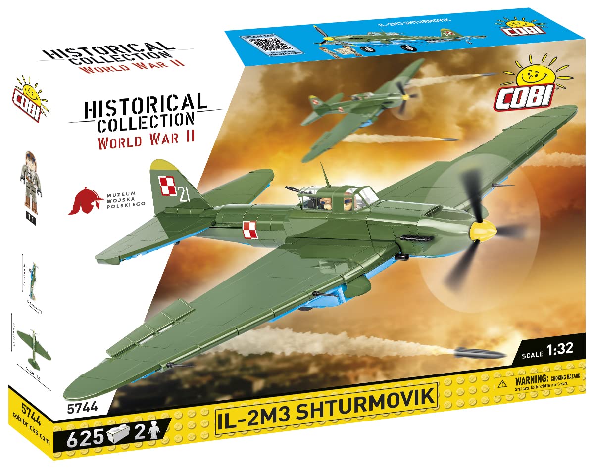 cobi-5744-il-2m3-shturmovik-klemmbaustein-flugzeug-1-32 image 3