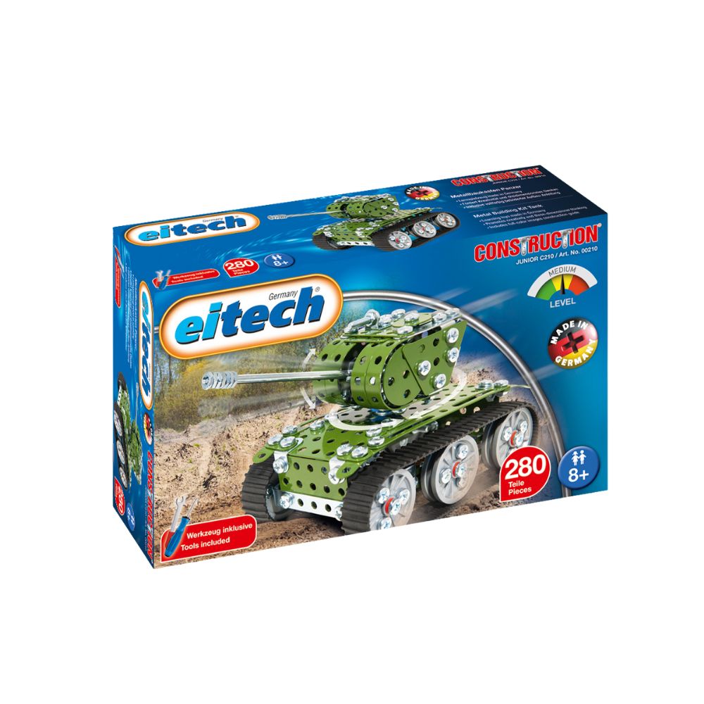 eitech-tank-green-metallbaukasten-panzermodell image 1
