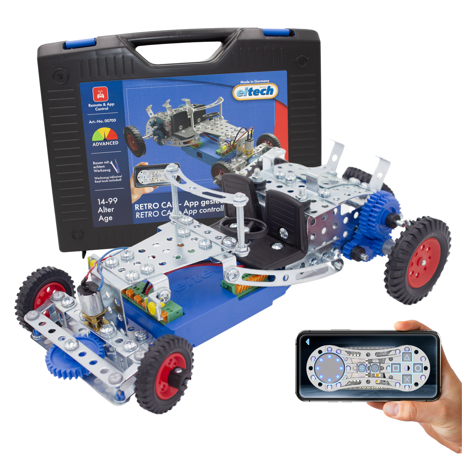 eitech-retro-car-app-gesteuert-240-teile-bau-und-programmier-set-ab-14-jahre image 7