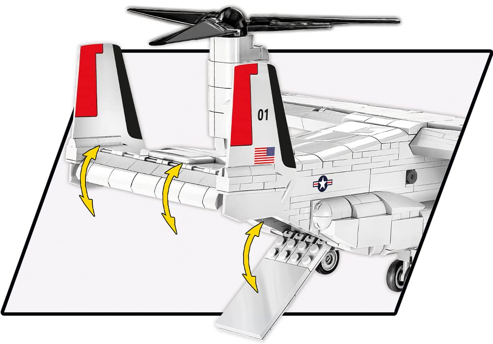 cobi-5835-bell-boeing-v-22-osprey-first-fly-edition-1-48 image 7