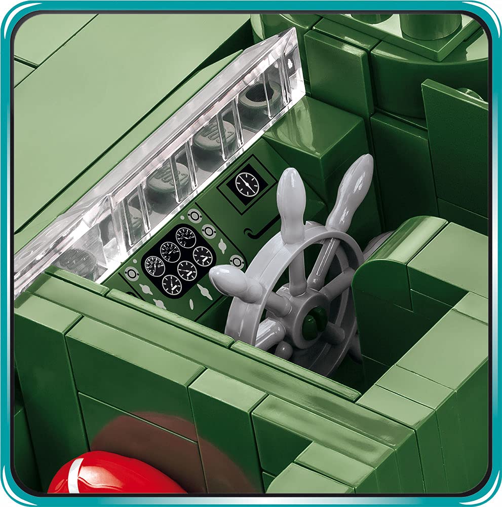 cobi-patrol-torpedo-boat-pt-109-4825-milit-rschiff-military-green image 8