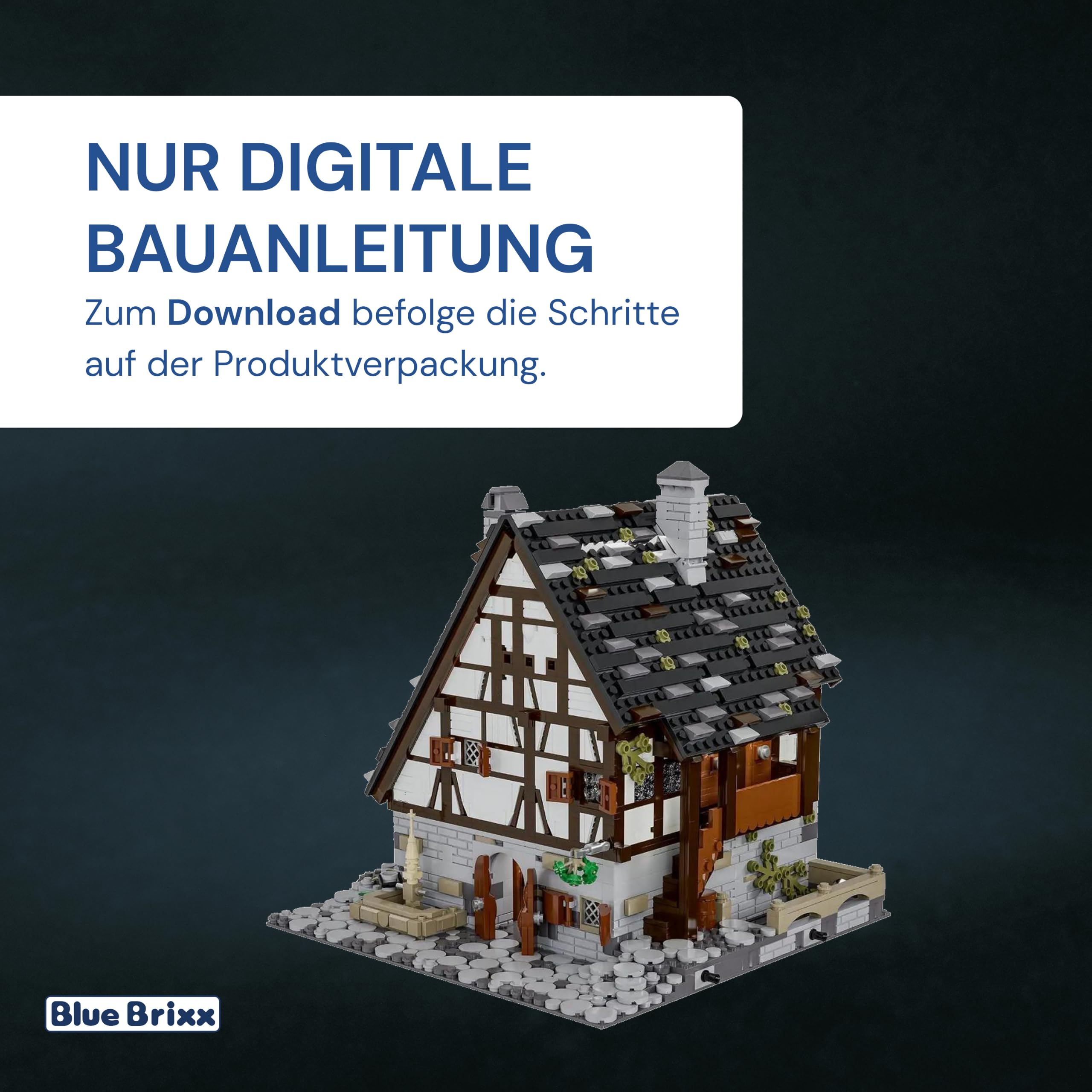 bluebrixx-special-mittelalterlicher-stra-enzug-badehaus-3359-klemmbausteine image 2