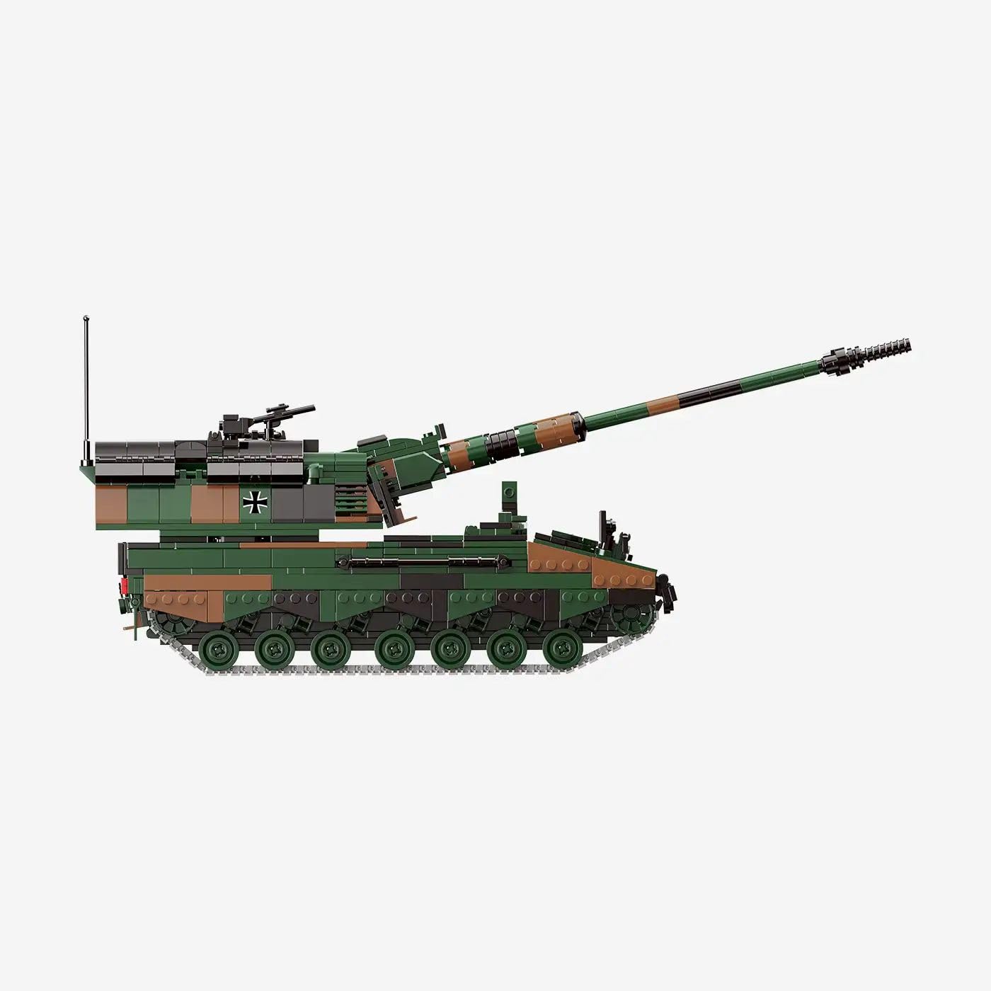 bluebrixx-panzerhaubitze-2000-bundeswehr-1388-teile-displaymodell image 3