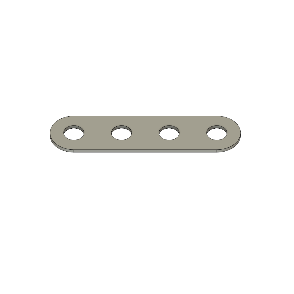 eitech-flachstab-4-loch-40-mm-metallbauteil image 1