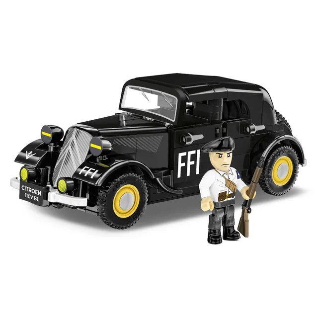 cobi-citro-n-traction-11cv-bl-oldtimer-auto-klemmbaustein-set-1-35-236-teile image 1