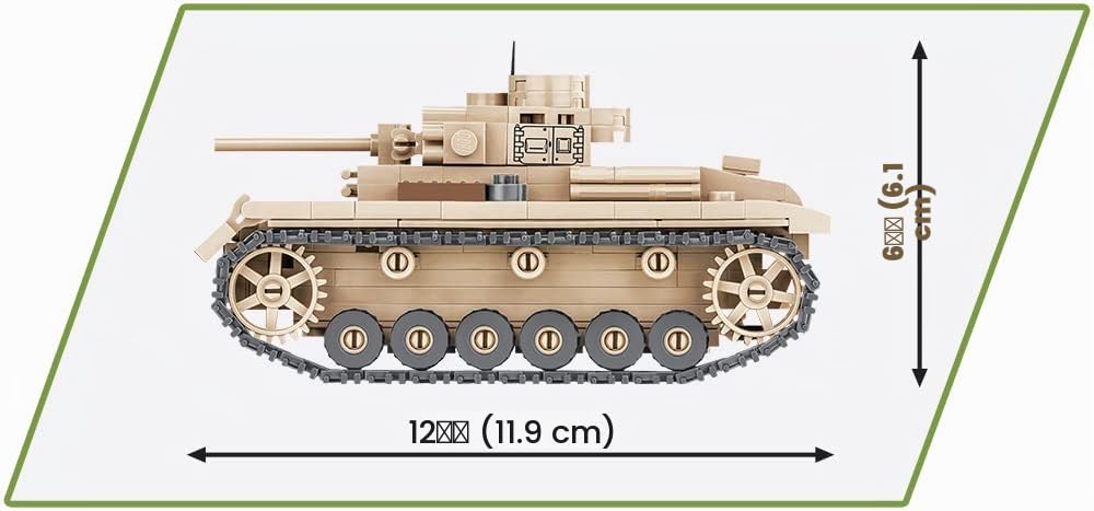cobi-panzer-iii-ausf-j-klemmbaustein-panzer-1-48 image 3